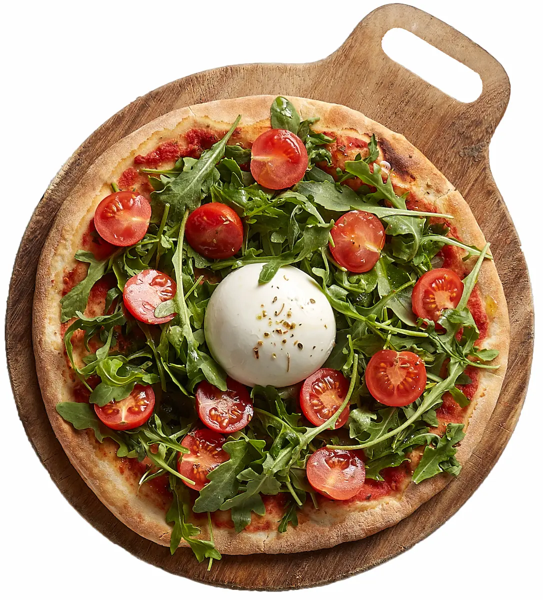 Burrata pizza